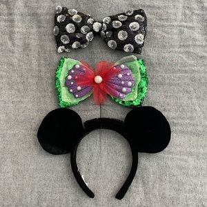 Detachable Bow Minnie Ears